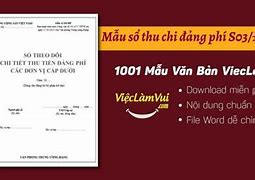 Cách Ghi Chép Sổ Thu Chi Đảng Phí