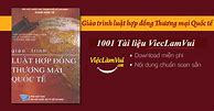 Luật Thương Mại Quốc Tế Pdf