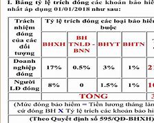 Mức Đóng Bảo Hiểm Y Tế Của Công Ty